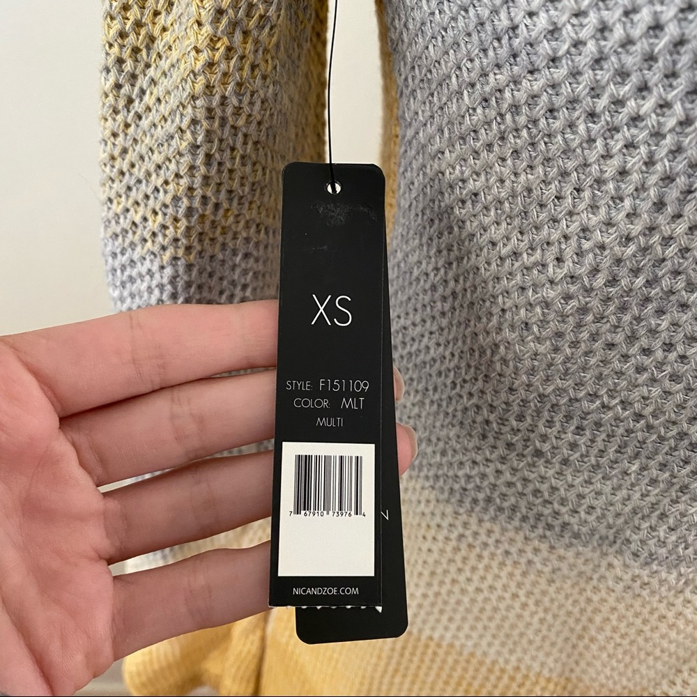 NWT Nic + Zoe Sweater Cardigan - Picture 7 of 9